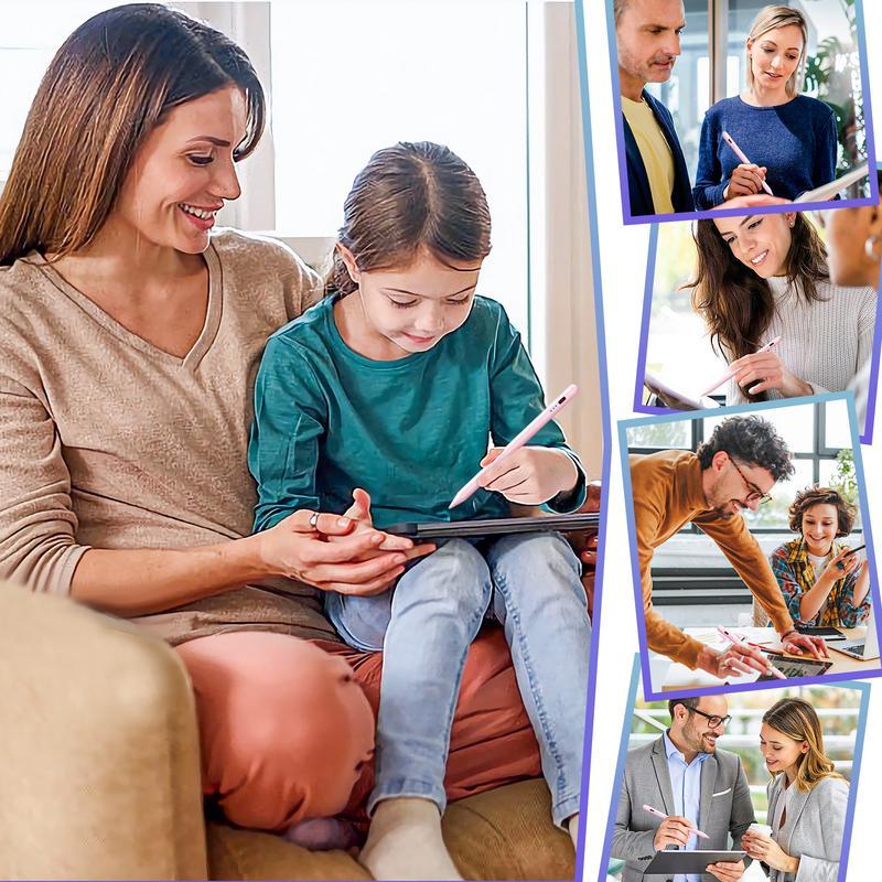 Pencil for Apple iPad A16 11 and 10 Generation, Fast Charging Stylus for 2026-2018, for iPad 11-6 Generation, Air 11-Inch/13-Inch M3/M2/5th-3 Generation, pro 13 "/11"/M4/12.9 ",Mini A17 Pro 7/6/5Th Palm Rejection Tilt Sensitivity pen TikTokShopHolidayHaul