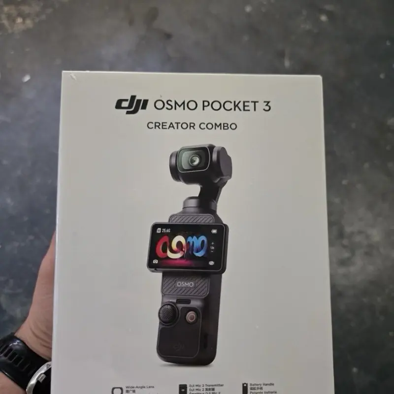 New Osmo Pocket 3 creator combo