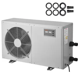 【Summervibes】VEVOR Aquarium Chiller 500 Gallon, 1-1/2 HP Water Chiller for Hydroponics, Fast Cooling for Fish Tank,Axolotl,Coral Reef,Quiet Refrigeration Compressor, Titanium Evaporator,Complete Fittings