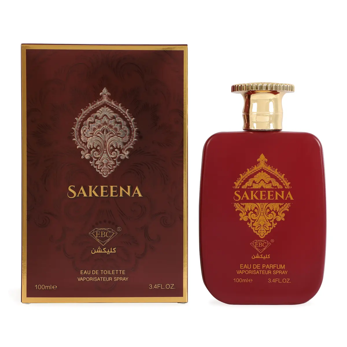 Sakeena Spray Cologne Eau de Toilette for Men 100ml/3.4fl.oz. - Men's Fragrance