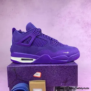 Retro OG SP Purple brick fashionable Classic sports shoes Outdoor running shoes Comfortable basketball shoes