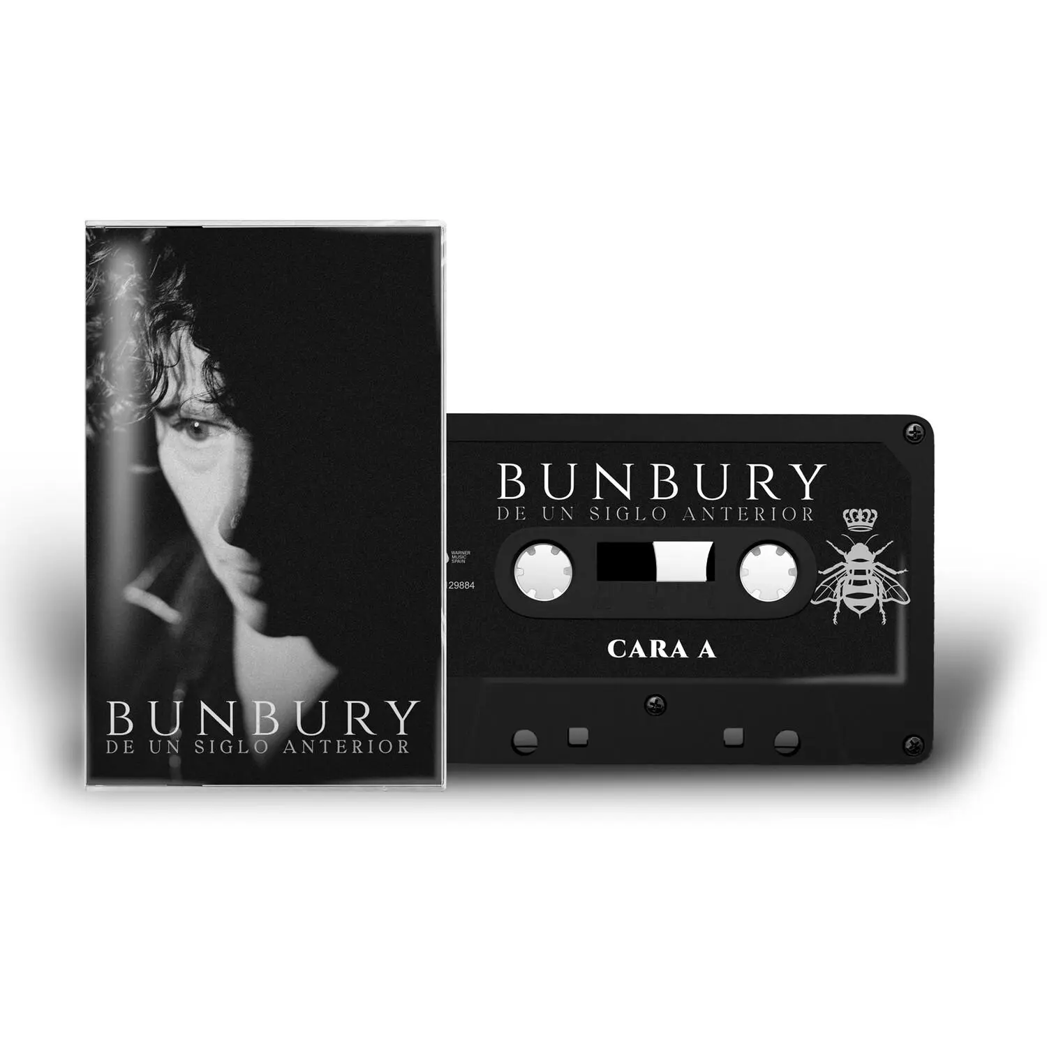 BUNBURY Band English Music Cassette Tape - De Un Siglo Anterior, Spain Import, Celebration of Passage of Time, Limited Edition Cassette