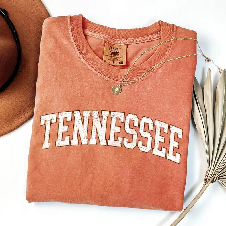 Comfort Colors Tennessee Football T-shirt, Game Day Tee, College Sports Tshirt, Big Game Tailgate Outfit, Touchdown Vibes, State Pride Tee