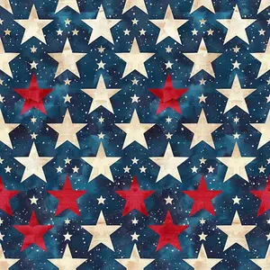 Patriotic Pattern 6 Quilting Cotton Fabric