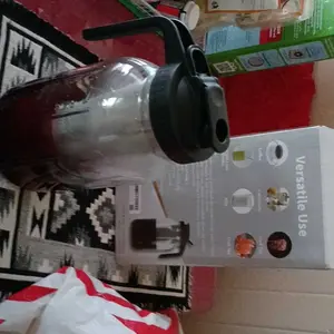 Old Brew Coffee Maker 64 oz Mason Jar Pitcher with Stainless Steel Filter & BPA-Free Lid for Cold Brew Iced Tea & Easy Cleaning