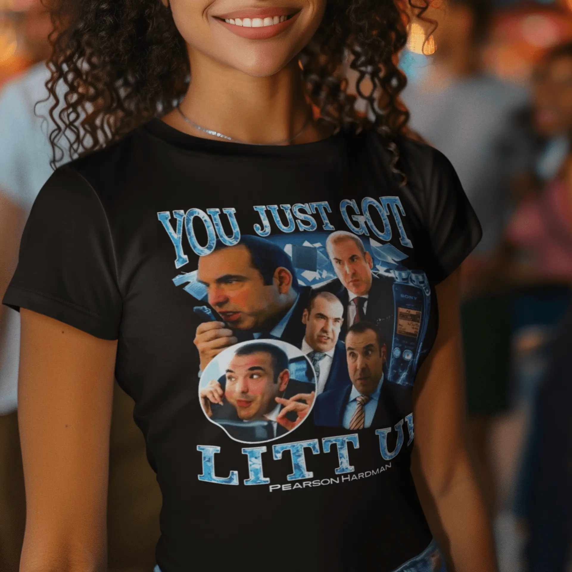 You Just Got Litt Up! - Suits TV Show Ultra Soft Cotton Tee - Channel Your Inner Harvey Specter
