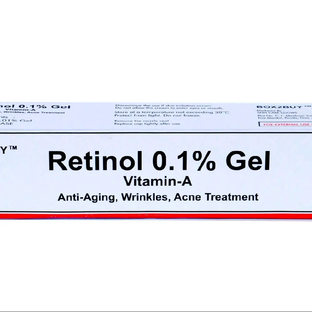 Buycrafty Retinol Gel  Lightweight Night Serum for Skin Texture & Smooth-Looking Skin, 20 grams