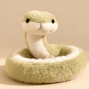 Little Snake Doll: Ultra-soft Plush PP Cotton Stuffed Children's Plush Animal Toy, Suitable for Sofa and Living Room Decoration, Stress Relief, Anniversary Gift, Super Soft Fluffy