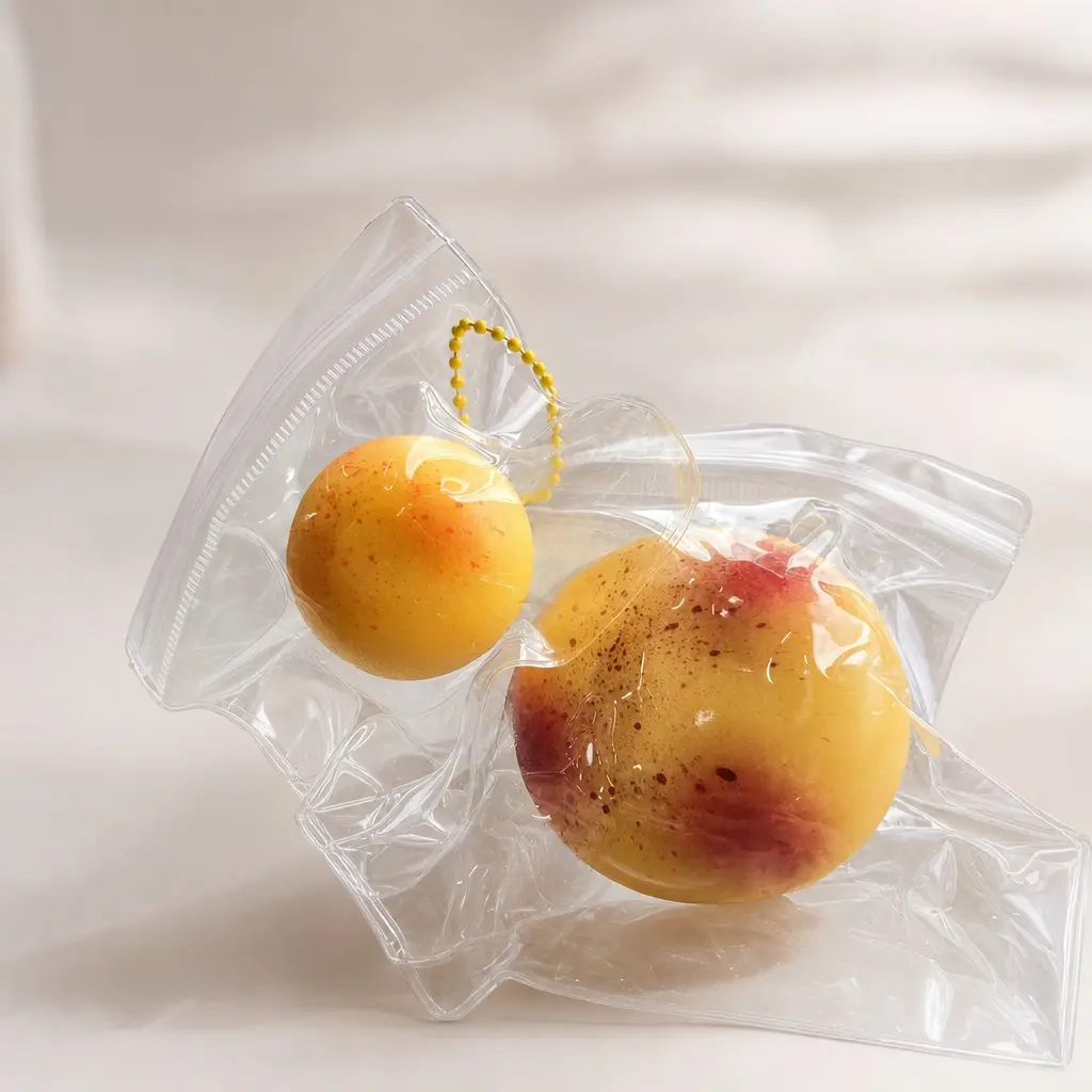 Fluid Potato Squishy, Slow Rebound, Simulation Food Toy, Potato Squeeze Ball, Stress Relief, Decompression Toy, Fidget Toy, Anxiety Relief, Portable Relax Toy