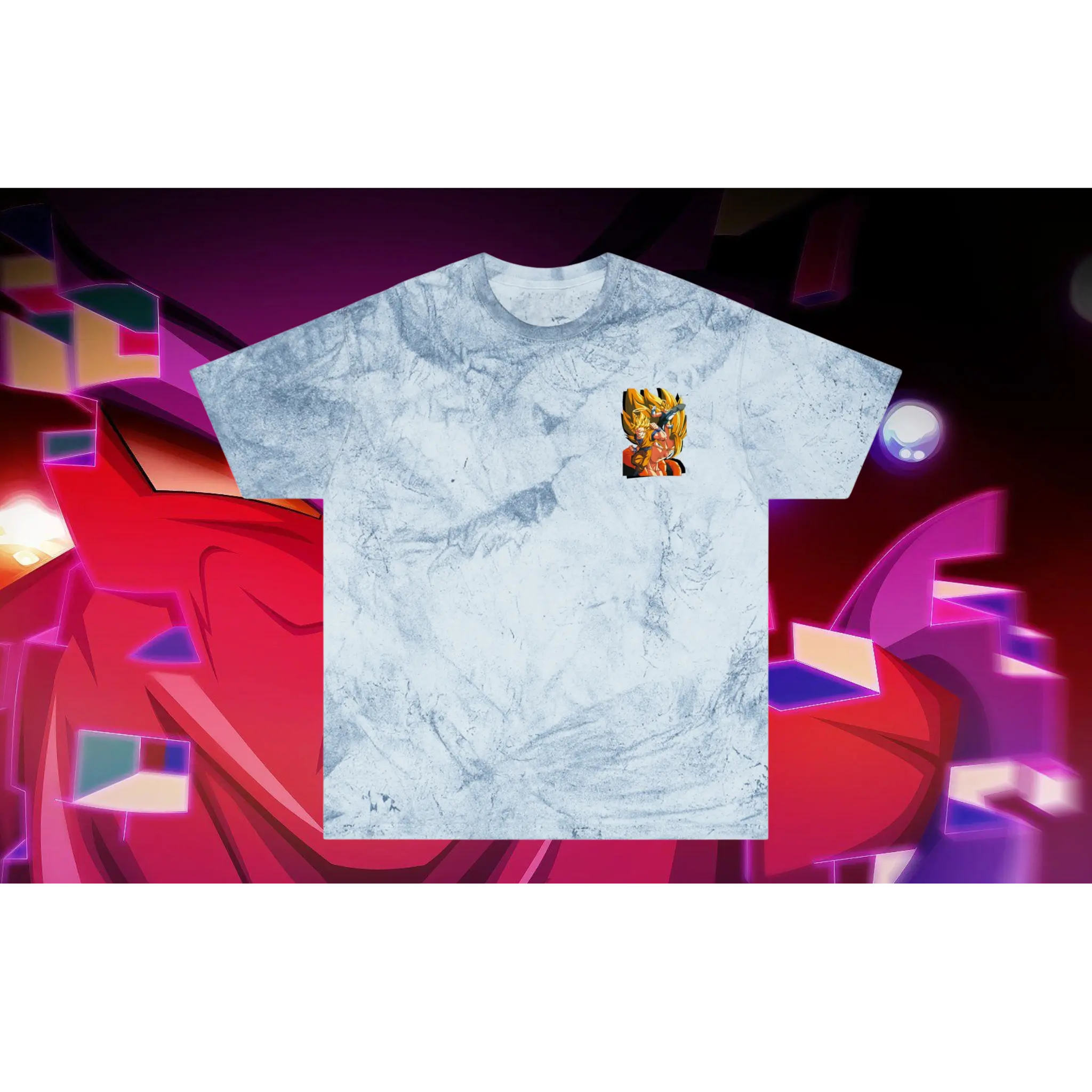Gogeta Fusion Pocket Tee Unisex T-Shirt, Comfortable Casual Wear.