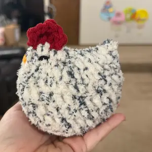 Amigurumi Chicken Plushies - Soft and Cuddly Stuffed Toys