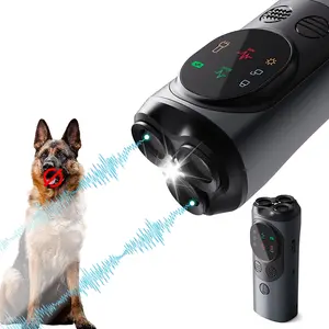 Outdoor Ultrasonic Dog Repellent, National Day Offers, Outdoor Anti-Dog Bite Device, Dogs Scared Device With Flashlight, Pet Safety Device
