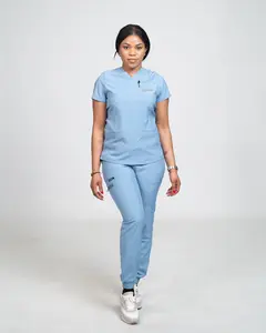 LUXE V-NECK SCRUB SET