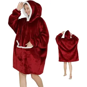 Oversized Blanket Hoodie Adults, Cozy Wearable Blanket Hoodie,Giant Sweatshirt Blanket Men