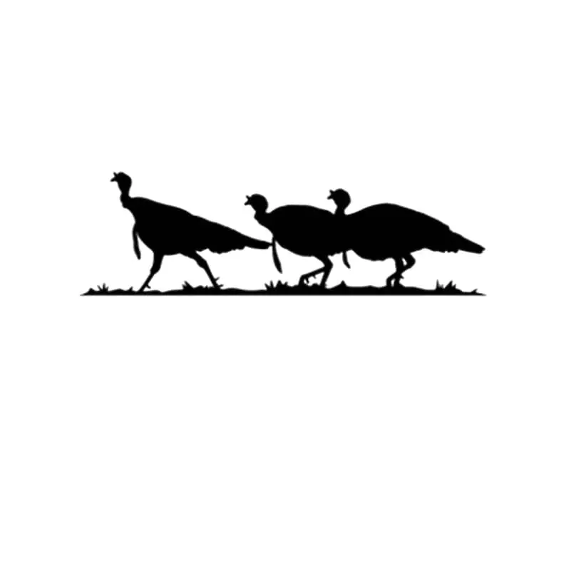 Turkey Decal, Vinyl Sticker, 2024 Thanksgiving Sticker