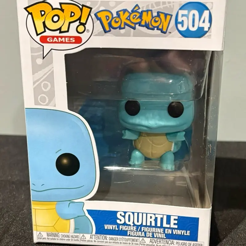 Squirtle Funko Pop Vinyl Figure - Collectible Toy for Pokémon Fans