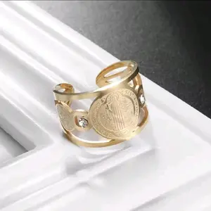 Gold Plated San Benito Ring