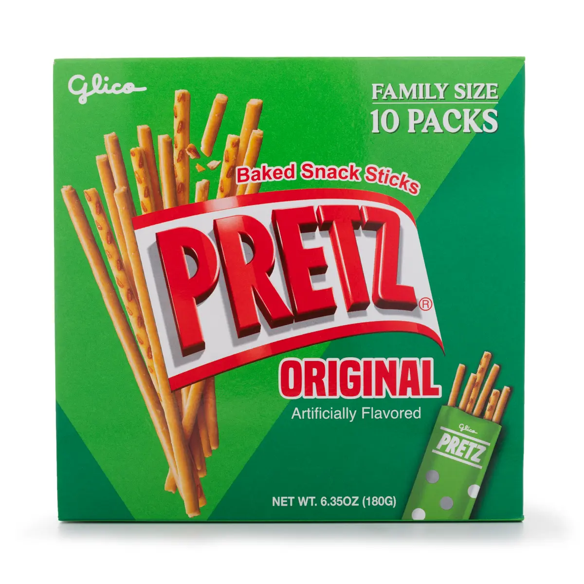 Glico Pretz Original 10P - Delicious Snack for Crunchy Lovers Glico Pretz Original 10P - Delicious Snack for Crunchy Lovers