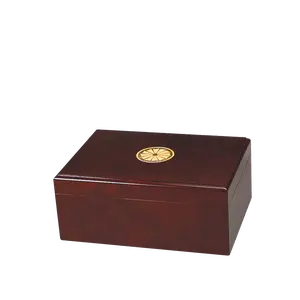 Sao Paolo Desktop Cigar Humidor | Holds 75 Cigars