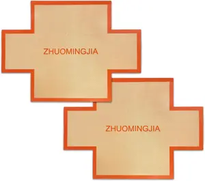 2 Pcs Silicone Bread Loaf Pan Liner - The Size Can Be Cut By Oneself,No Bpa,Non-Stick & Easy Clean Reusable，These Liners Are A Great Alternative To Disposable Parchment Paper.‌Baking Solution Bakeware Utensils