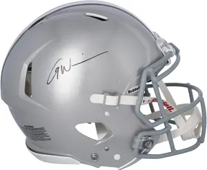 Garrett Wilson Ohio State Buckeyes Autographed Riddell Speed Authentic Helmet - Fanatics Authentic Certified