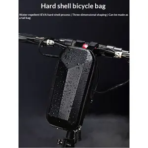 New Lightweight Anti-Pressure Shockproof Front Basket, Hanging Bag, Bicycle Storage Bag, Large Capacity Hard Shell Waterproof Electric Bike Bag