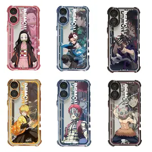 6 Styles D-Demon Sla.yer Phone Case Compatible for iPhone 17Promax 16 15 14 13 12 11 Perfect Gift for Anime Lovers Friends