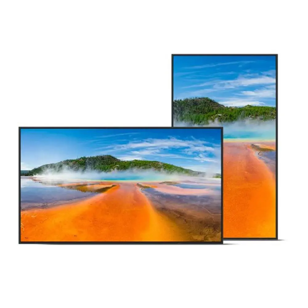 Sharp PN-E559 55-inch UHD Resolution Commercial Monitor - Auto-Switching, 350 cd/m² Brightness, Haze Level Adjustment, USB-Enabled Digital Display for Computers & Office Equipment, 55 Inches