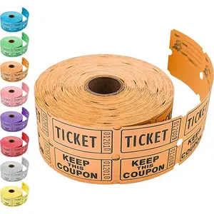 Raffle Tickets: Double Roll (1000 Per Roll)