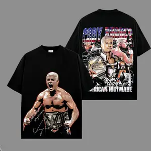 'The American Nightmare' Cody Rhodes WWE Legend Premium Wrestling T Shirt 100% Cotton T-Shirt The Charismatic Army, Team Xtreme Shirt, WWE Fans Shirt, WWE Event Outfit