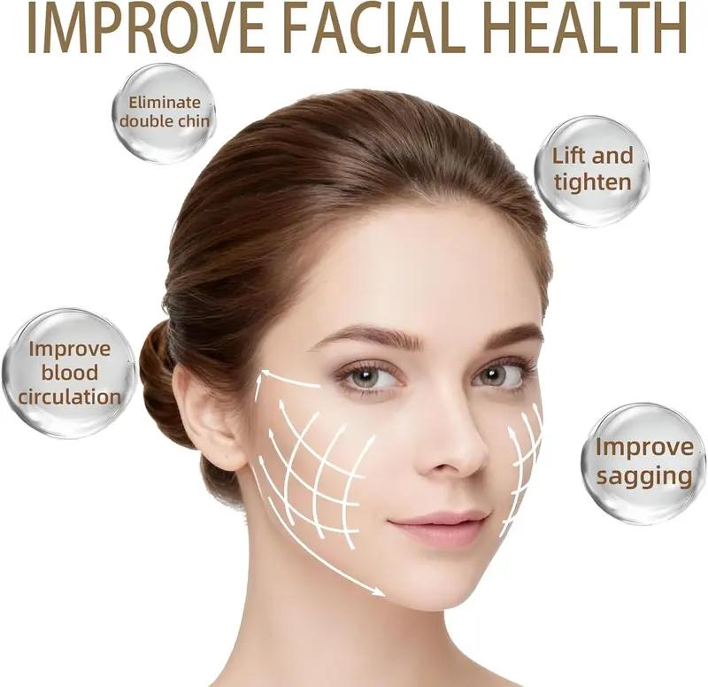 New Lymphatic Contour Face Brush, Dry Brushing FaceBrush, Massager for Face, Chin & Jawline Sculpting,Ergonomically Designed to Fit The Skin Precisely and RelieveFatigue