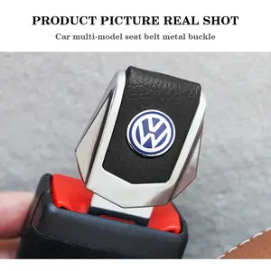 Volkswagen Seat Belt Extender Plug-In Safety Buckle Extension Lock Universal Car Safety Accessory Automotive Accessories Interior Decoration