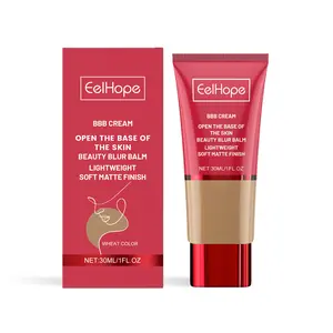 Eelhope BB Cream Series Hyaluronic Acid Niacinamide Moisturizing Concealer Long Lasting Lightweight Oil Control Hydrating Makeup Foundation