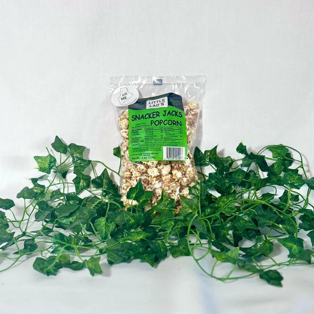 Little Lad's Snacker Jack's Non-GMO, Gluten Free Popcorn! Pack of 6