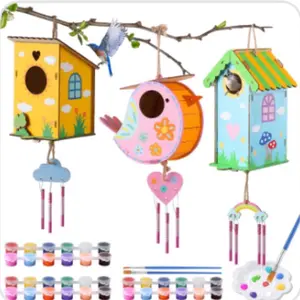 Wooden DIY Bird House Kits for Kids