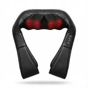 Neck Massager for Pain Relief Deep Tissue Neck, Back Shoulder Pain Relief Kneading Massage Pillow Back Shoulder Massagerfor Body Muscle, Plug-in Use for Home Office, Gifts for Mom Dad Him Her