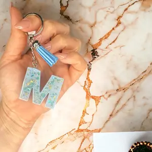 Llavero personalizado letra M