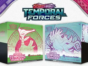 Pokemon Center Exclusive ETB: Temporal Forces Elite Trainer Box Premium Trading Cards