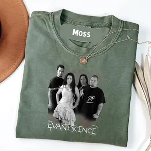 Comfort Colors Vintage Spider Evanescences Art Band Music Legend 80s 90s T-Shirt