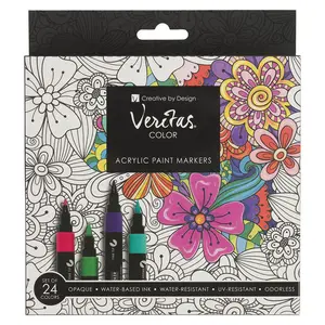 Veritas Color Acrylic Paint Marker Set