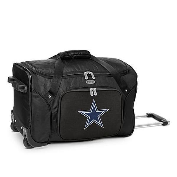 Football Fan Shop Officially Licensed NFL Dallas Cowboys 22" Wheeled Duffel Bag
