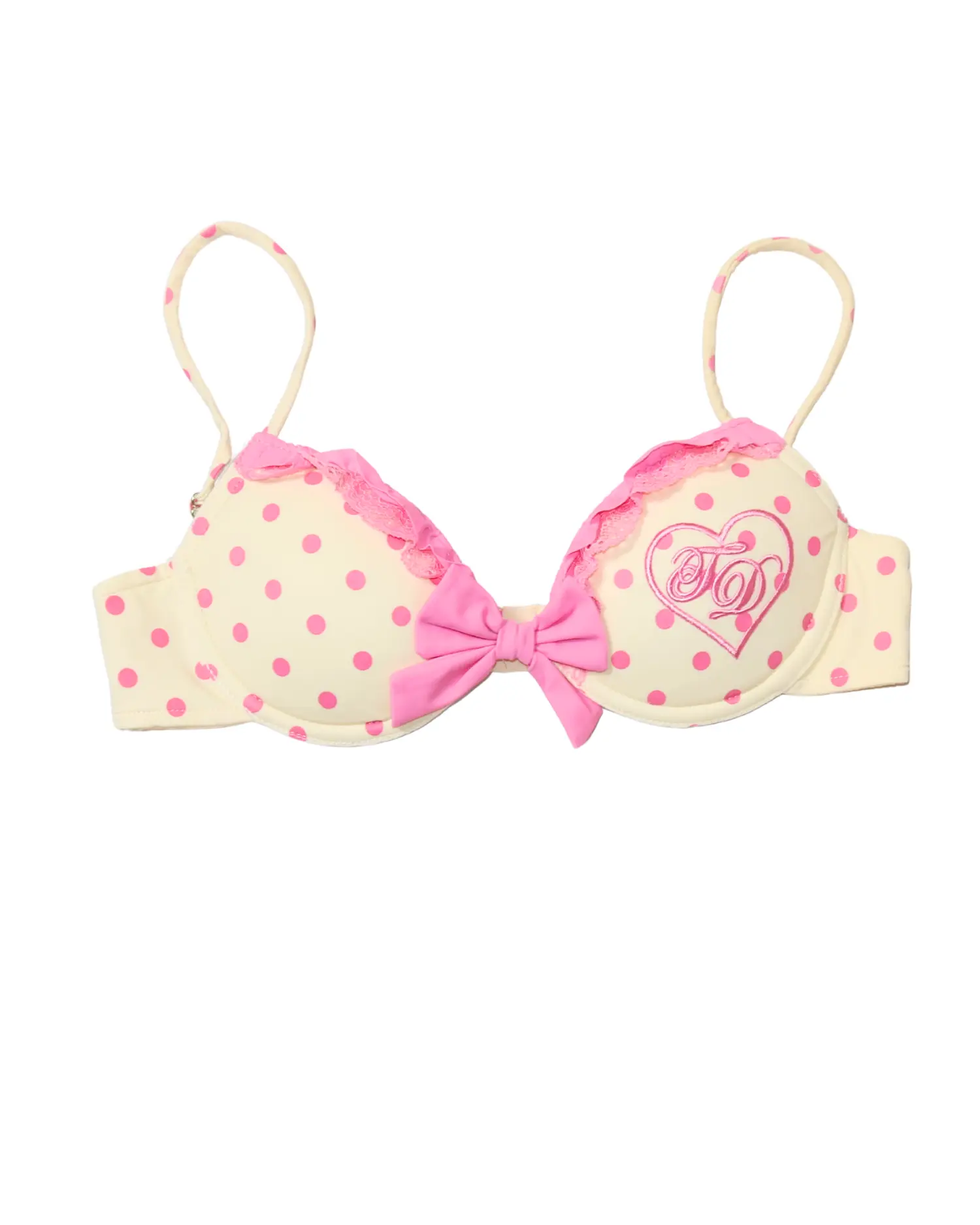 Pink Lemonade Dolly Bikini Top