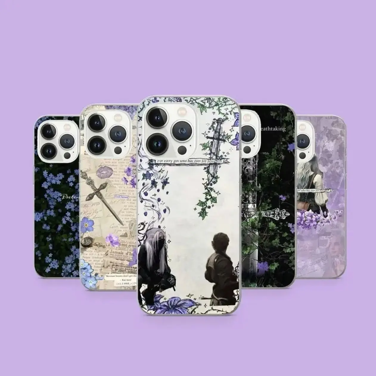 Powerless Phone Case Bookish Cover Compatible with iPhone X, 11, 12, 13, 14, 15, 16, 17 Plus Pro Promax & SS Galaxy S21-25 Series