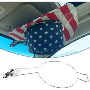 Cowboy Hat Holder - Hat Rack Clip for Western Hats - For Cars, Trucks and Vans - Complete with Suction Cups