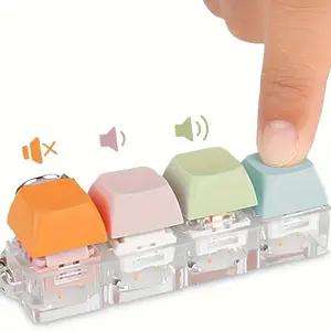 Keyboard Switch Tester, Colorful Key Switch Stress Reliever Toy for Kids Adults, Portable Mechanical Key Tester for Computer Keyboard Experience – For Home Office Daily Use Gift