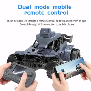 FPV RC Car with Screen Remote -  Alloy Off-Road Vehicle, HD 720P Camera Live Video, 4WD High Speed Drift & Stunt RC Truck, Remote Control Car for Adults & Teens 14+ fpvr