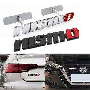 3D Nismo Car Front Grille Zinc Alloy Emblem, Body Accessories for Nissan Nismo Juke Tiida Teana Gtr, Durable Automotive Part