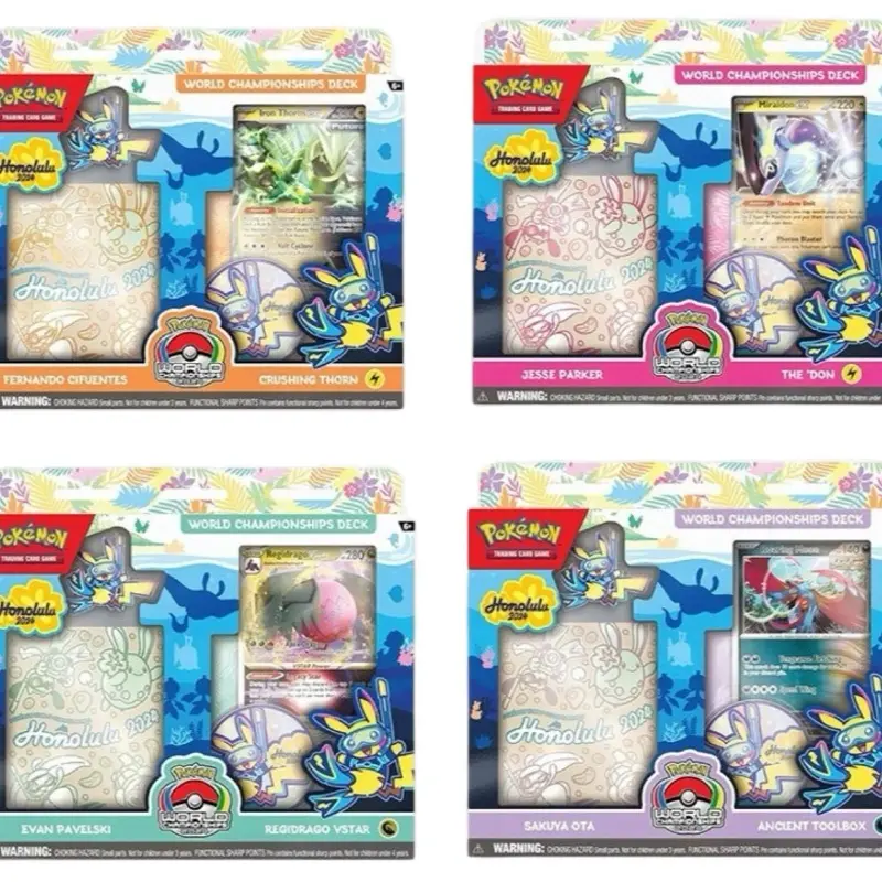 Pokémon 2024 Honolulu World Championships Deck Pokémon Trading Card Game