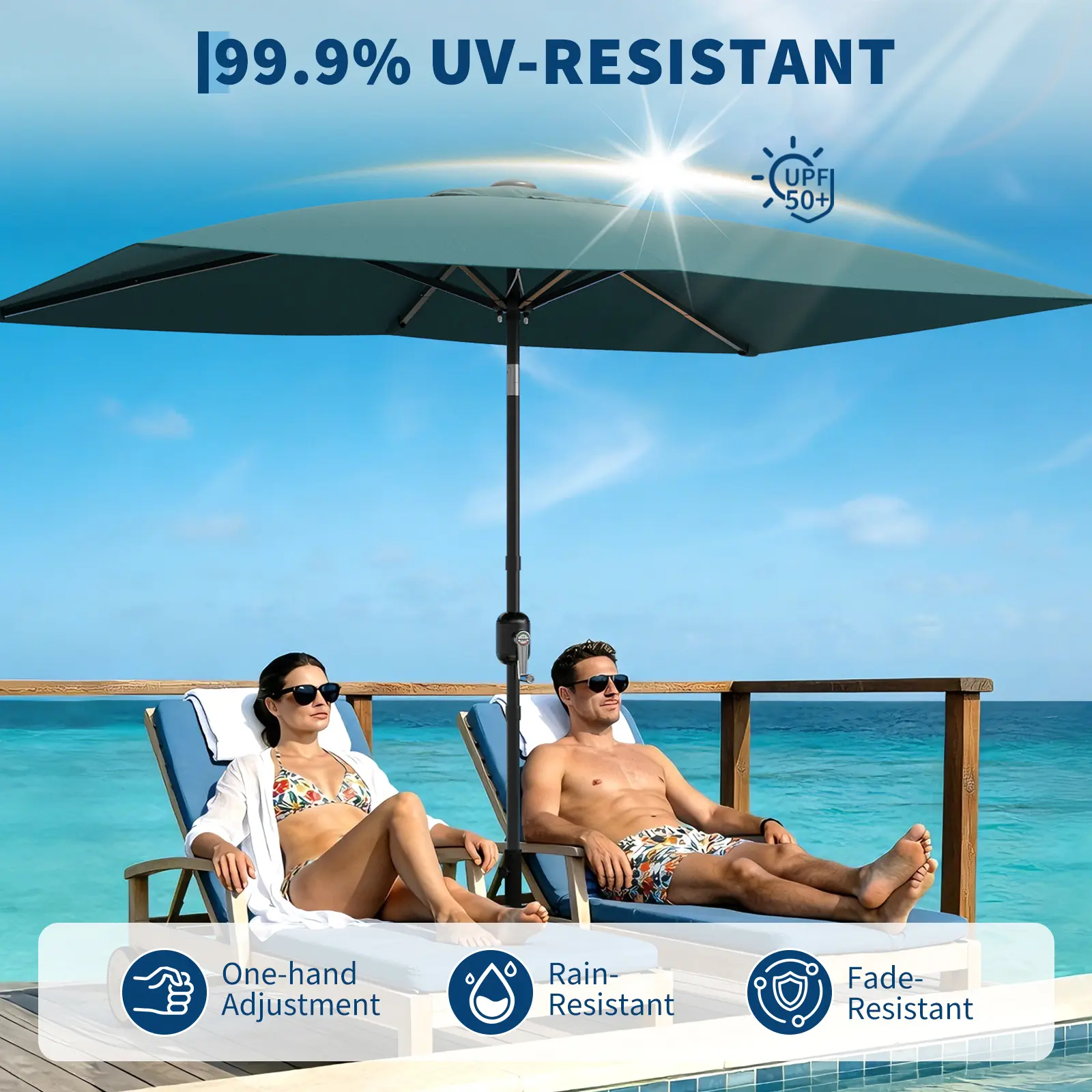 10ft Rectangular Crank and Push Button Tilt Patio Umbrella with 6 Sturdy Ribs Outdoor Market Sun Umbrella for Garden Deck Lawn Pool,summerwins - TikTok Shop 10ft Rectangular Crank and Push Button Tilt Patio Umbrella with 6 Sturdy Ribs Outdoor Market Sun Umbrella for Garden Deck Lawn Pool,summerwins - TikTok Shop