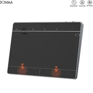 JOMAA Wireless Bluetooth Trackpad Tri-mode Touchpad High-Precision Multi-Touch Portable Touchpad Mouse with Multi-Gesture, Ultra-Slim Aluminum Design, Compatibility for PC, Laptop, and Desktop Computers